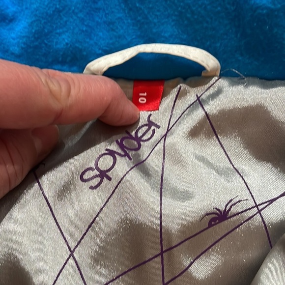 Spyder snow ski 🎿 jacket ❄️ size 10 - Picture 2 of 6
